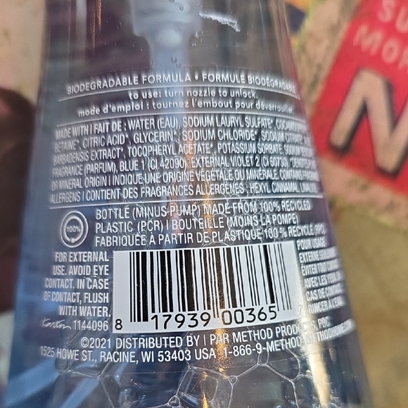 Lot Of 2, Method, Sea Minerals, Foaming Hand Wash, 10 fl oz, New - Picture 3 of 6